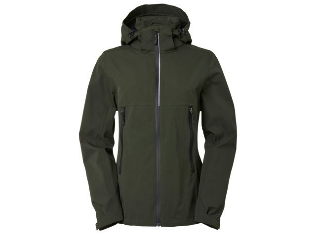 Jacka SW Disa dam mörk olivgrön XL